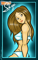 Skye Flower Blue (Carl2)