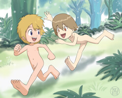you run around i run around