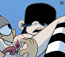 Lincoln Eat's Goth Pussy